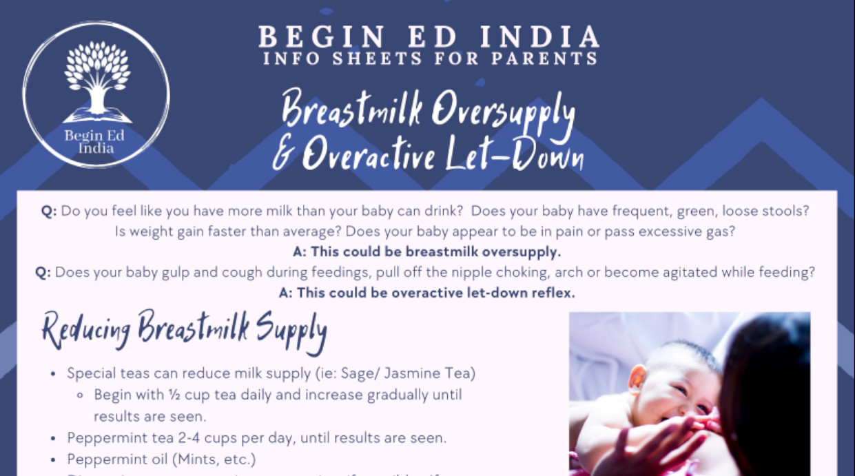Breastmilk Oversupply